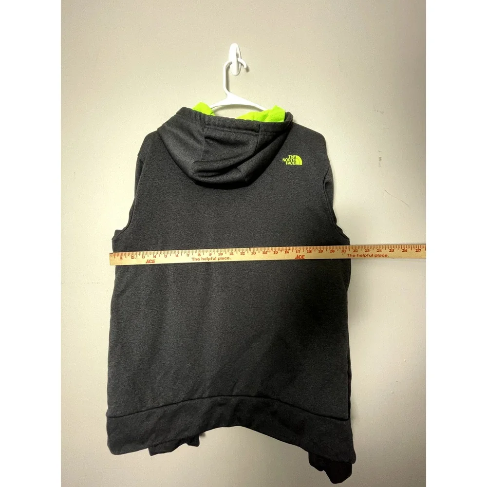 The North Face Pullover‎ Hoodie Men's Medium Activewear Layering Top Neon Trim
